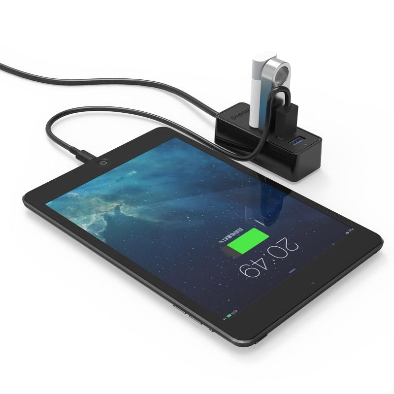 4-Port Usb 3.0 Desktop Hub With Micro Usb Cable