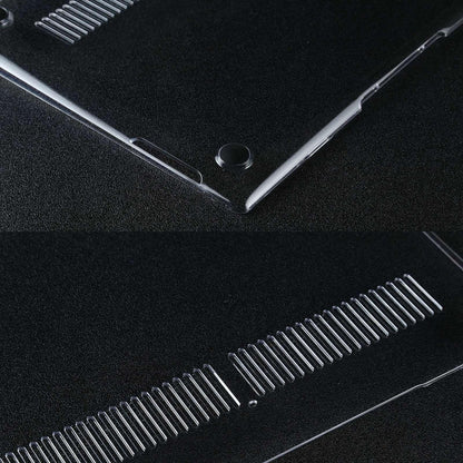 Crystal Shockproof Laptop Case - Protective - Black