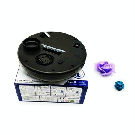 Intelligent 2-in-1 Rechargeable Floor Sweeping Robot Vacuum - White