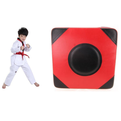 Thickened Square Boxing Wall Target - Imitation Leather - 40X40X10 - Red Black