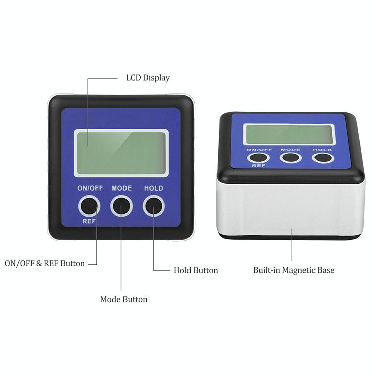 Mini Magnetic Digital Tilt Box with 3 Buttons - Blue