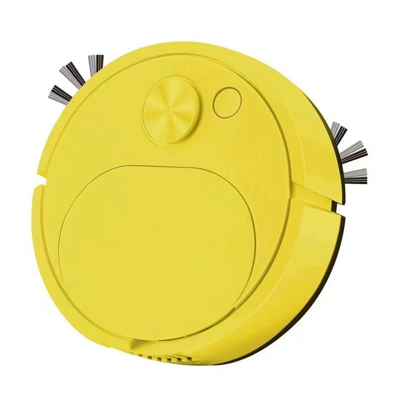 Smart Usb Charging Robot Vacuum for Family Cleaning - White