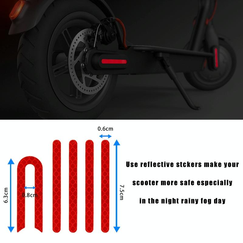 Xiaomi M365 Rear Fender Shock Absorber Bracket Cover for Electric Scooter - White