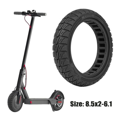 Colourful 8.5 x 2 Inch Honeycomb Tires for Xiaomi M365 / Pro / Pro 2 / 1s / Lite - Off-road Flick - Red