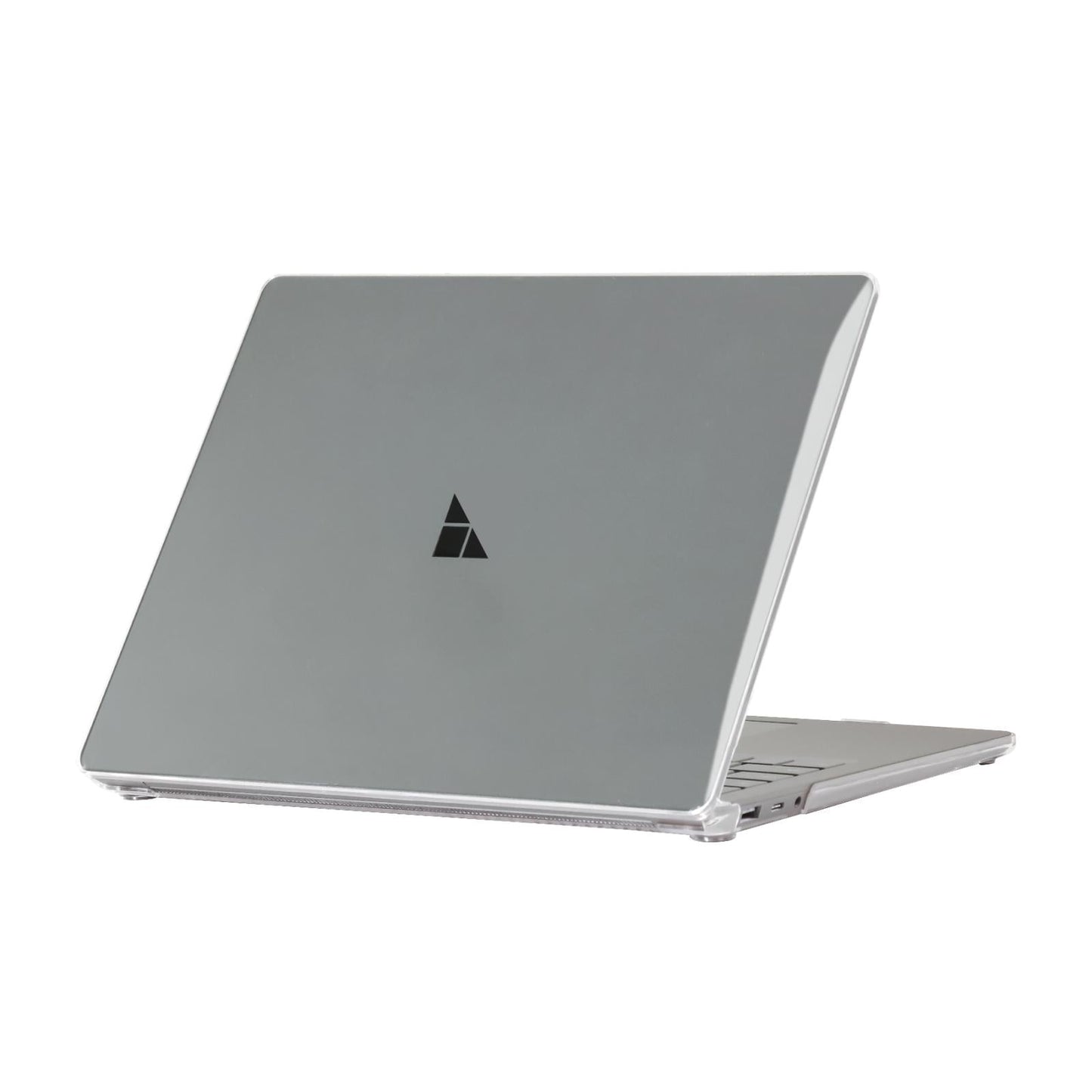 Shockproof Protective Case for Microsoft Surface Laptop 13.5 - Steel Surface Crystal - Transparent