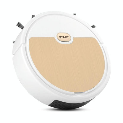 3-in-1 Intelligent Usb Home Sweeping Machine - Fast Charging - White