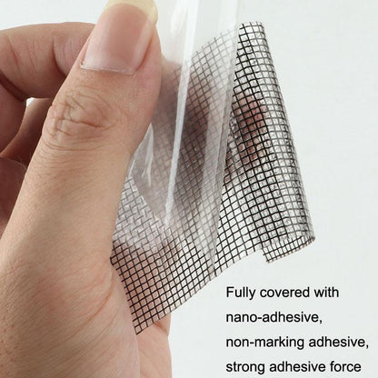 Anti-mosquito Window Screen Curtain - Repair Subsidy - White