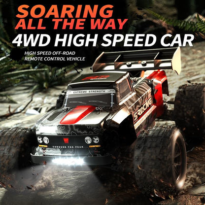 Off-road Remote Control Car - Electric 4wd Alloy Bigfoot - Green