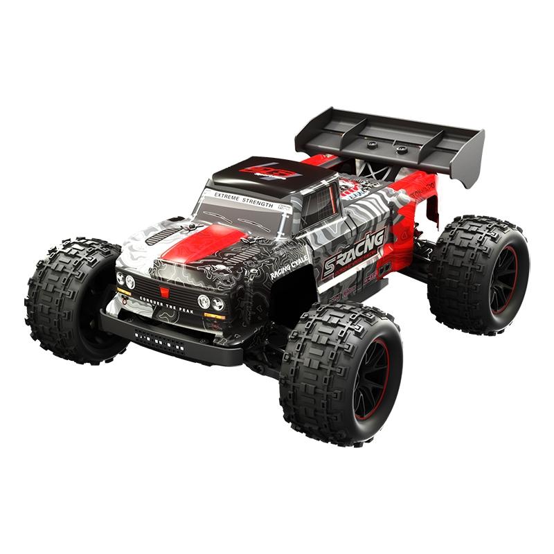 Off-road Remote Control Car - Electric 4wd Alloy Bigfoot - Green