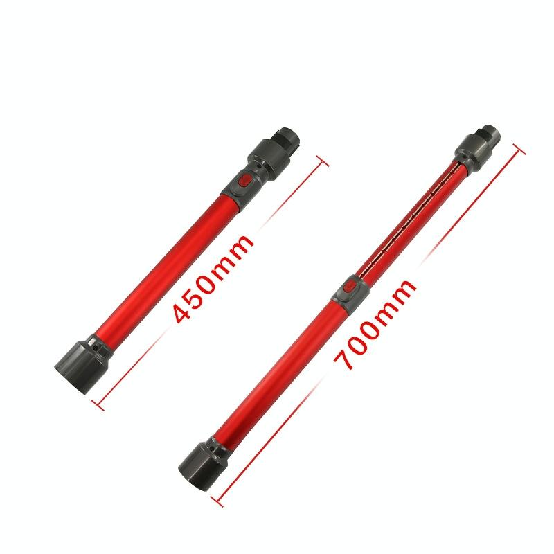 Metal Extension Tube for Dyson Vacuum Cleaners - Silver