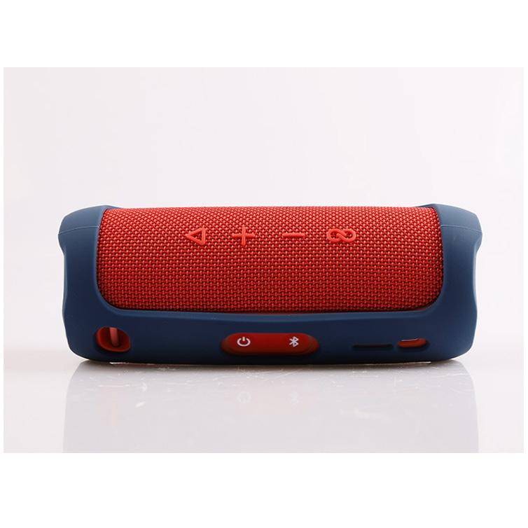 Eco-friendly Silicone Case for Jbl Flip 5 Bluetooth Speaker - Red