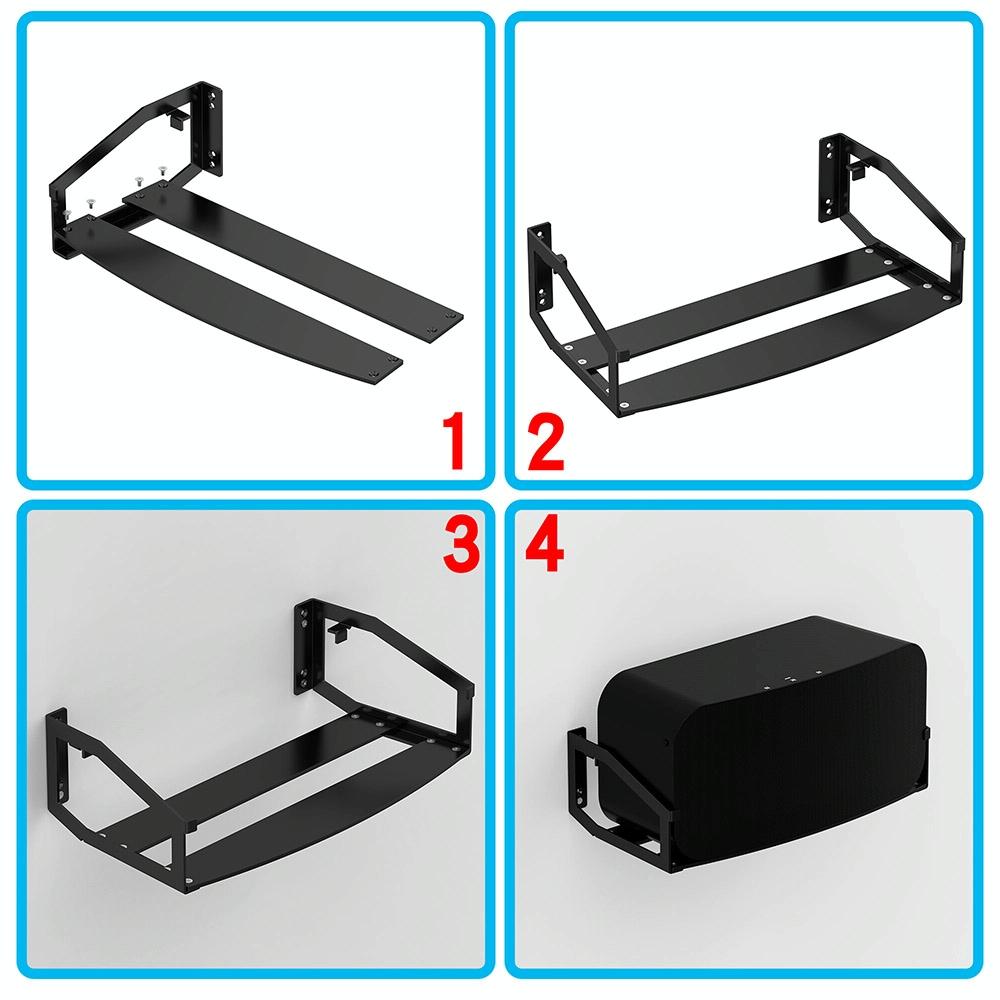 Wall-mounted Metal Bracket for Smart Speaker - White