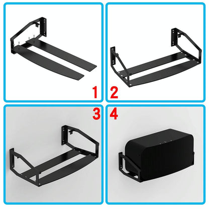 Wall-mounted Metal Bracket for Smart Speaker - White