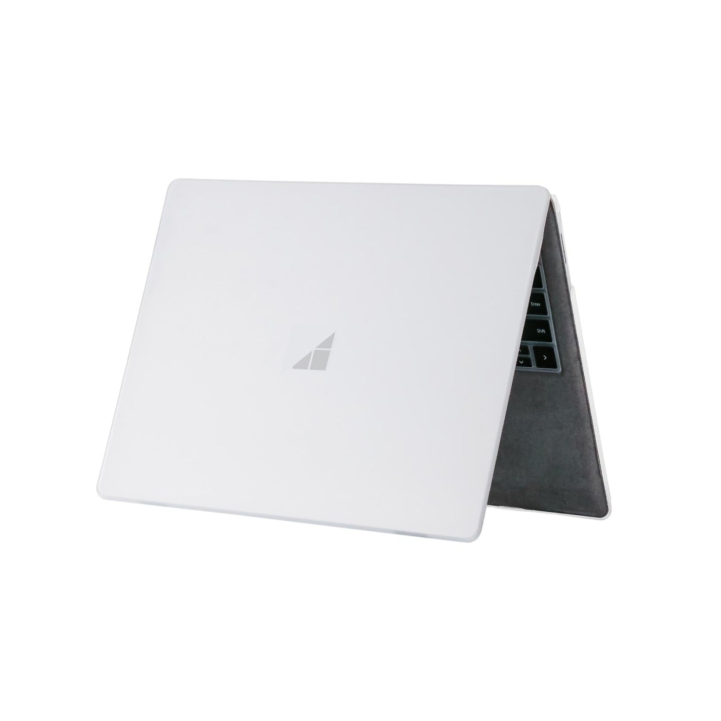Shockproof Flannel Protective Case for 13.5 Microsoft Surface Laptop - Transparent