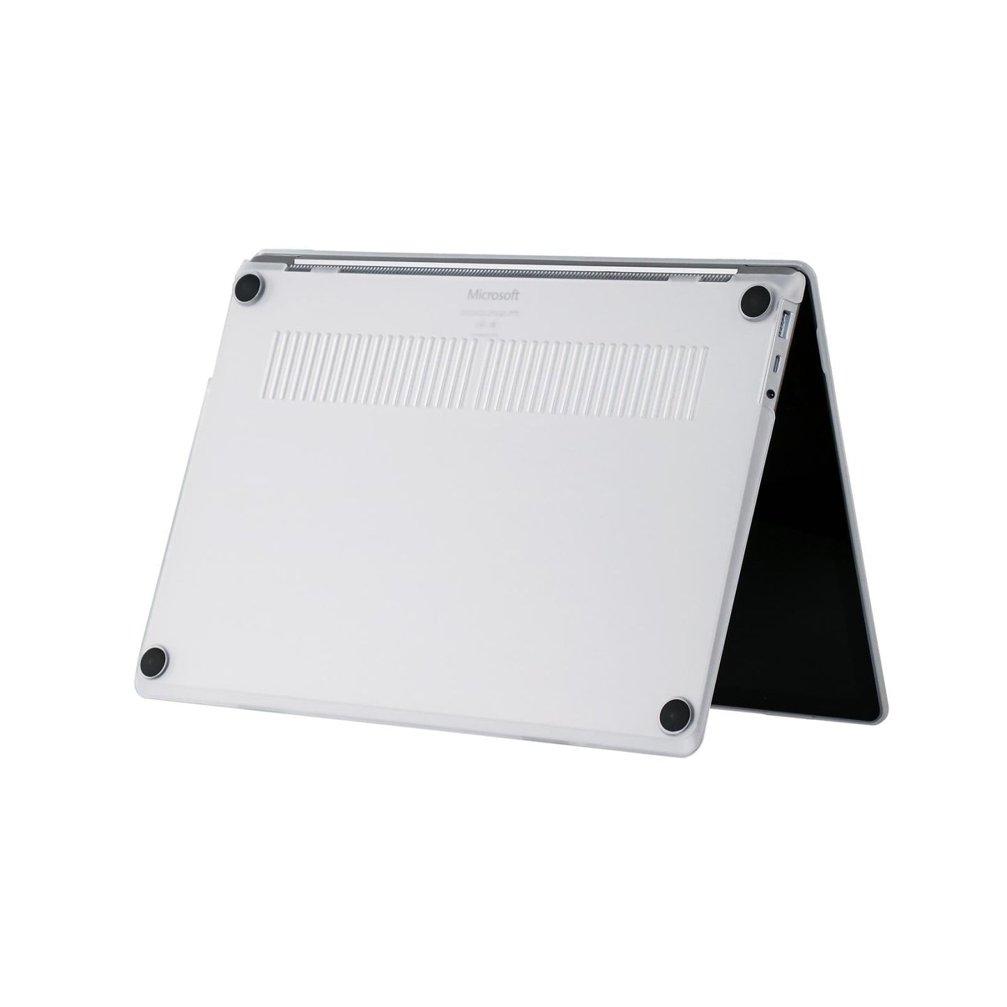 Shockproof Flannel Protective Case for 13.5 Microsoft Surface Laptop - Transparent