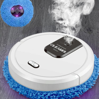 Smart Mopping Robot with Humidifier & Aroma Diffuser - White