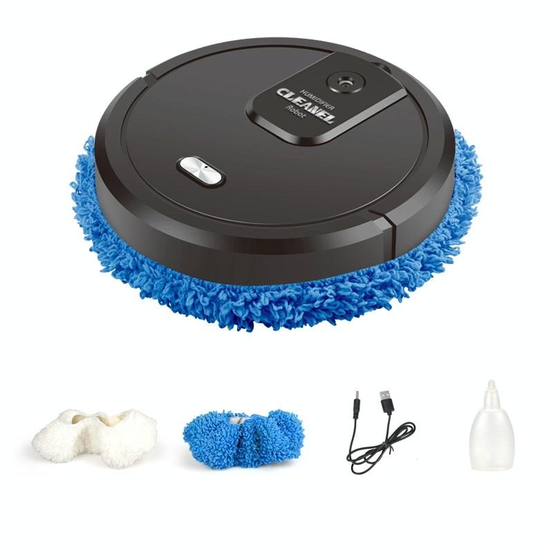 Smart Mopping Robot with Humidifier & Aroma Diffuser - White