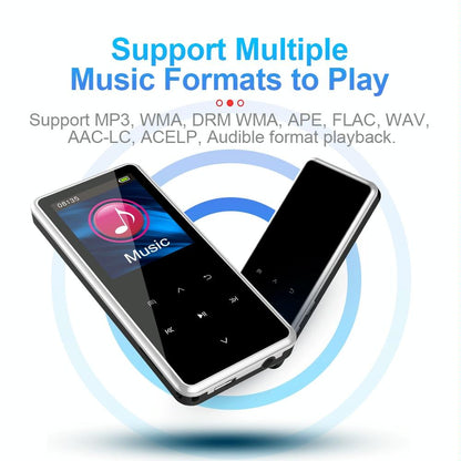 Portable Bluetooth Player 4Gb Capacity Silver