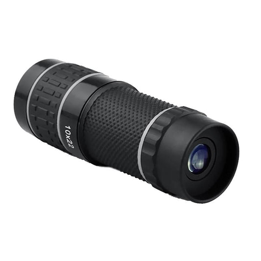 10X Hd Non-Slip Monocular - Ideal For Outdoor Use - Gray Circle