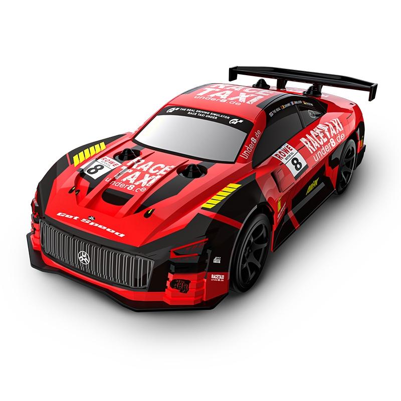Remote Control 4wd Drift Car with Expulsion Light - Green