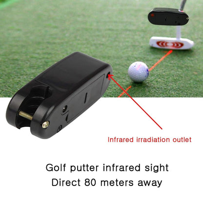 Black Golf Putter Laser Sight Training Aid