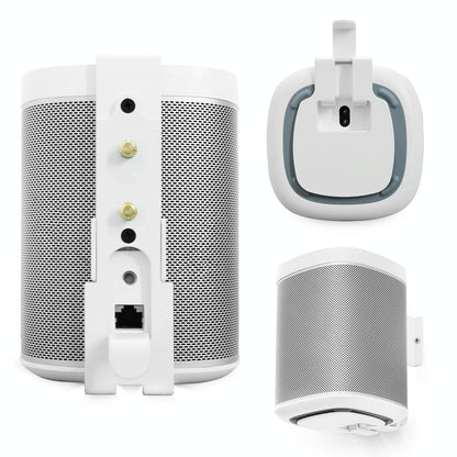 Metal Wall Mount for Wireless Bluetooth Speaker - White