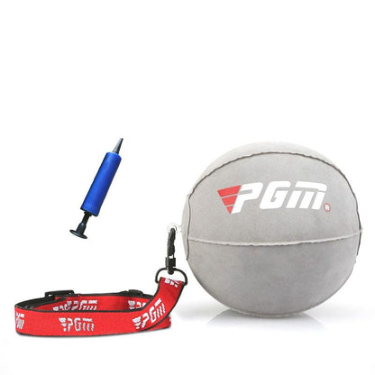 Improve Golf Swing with Inflatable Arm Trainer - Gray
