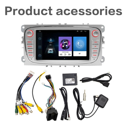 7 Inch Android Navigation Radio For Ford Focus - Bluetooth Rds 1 + 32G - Silver 1 + 32G