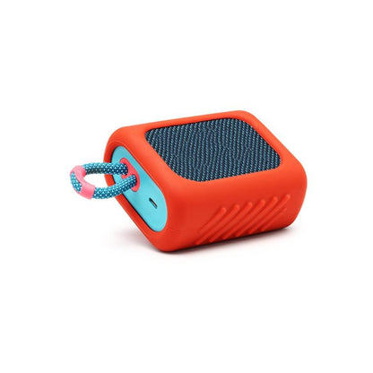 Protective Silicone Case for Jbl Go3 Speaker - Dust-proof and Anti-fall - Red