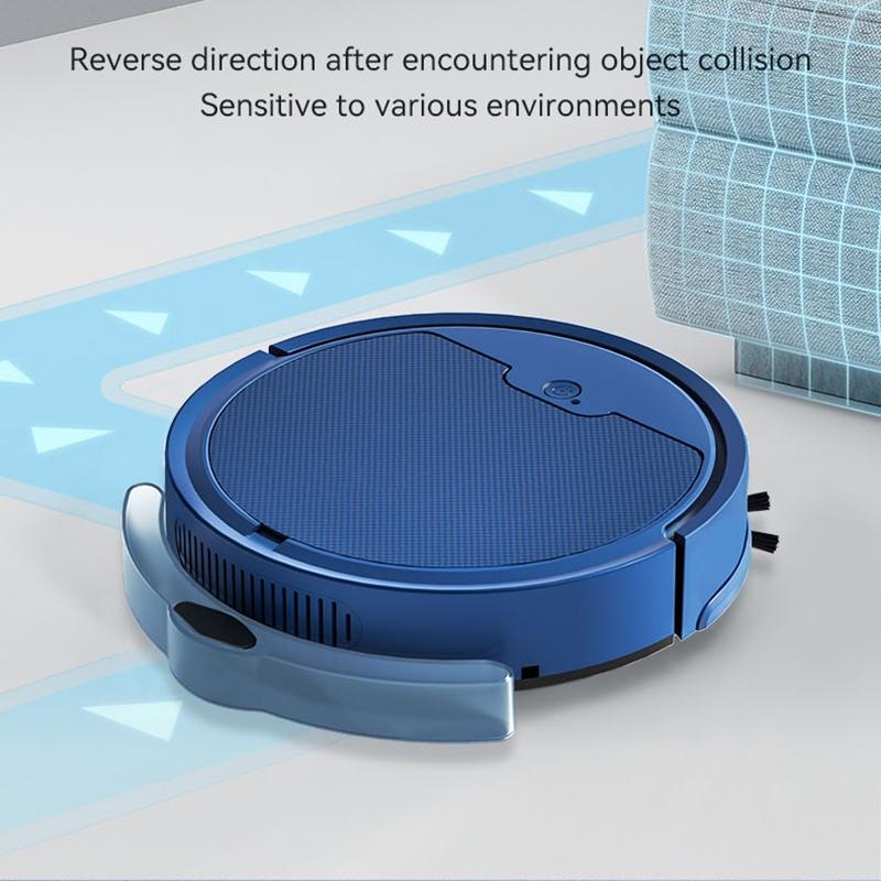 Intelligent Household Sweeping Robot with Path Charging - Max - White