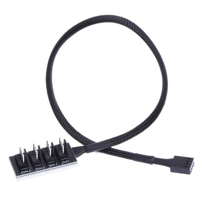2-Port Pwm Fan Hub For Pc Chassis - A Drag Four