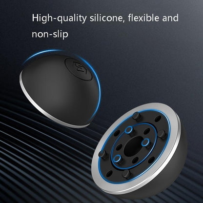 Portable Aluminum Bracket Foot Pad for Macbook - Suohuang - Black
