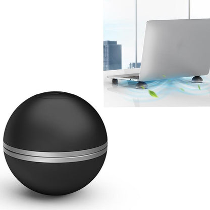Portable Aluminum Bracket Foot Pad for Macbook - Suohuang - Black