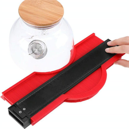 10-inch Woodworking Contour Arc Gauge Tool - Multifunctional - Blue