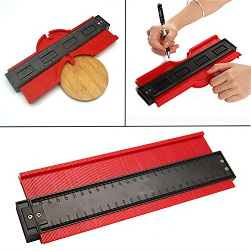 10-inch Woodworking Contour Arc Gauge Tool - Multifunctional - Blue