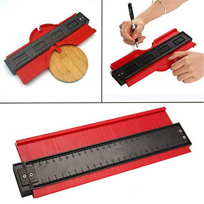 10-inch Woodworking Contour Arc Gauge Tool - Multifunctional - Blue