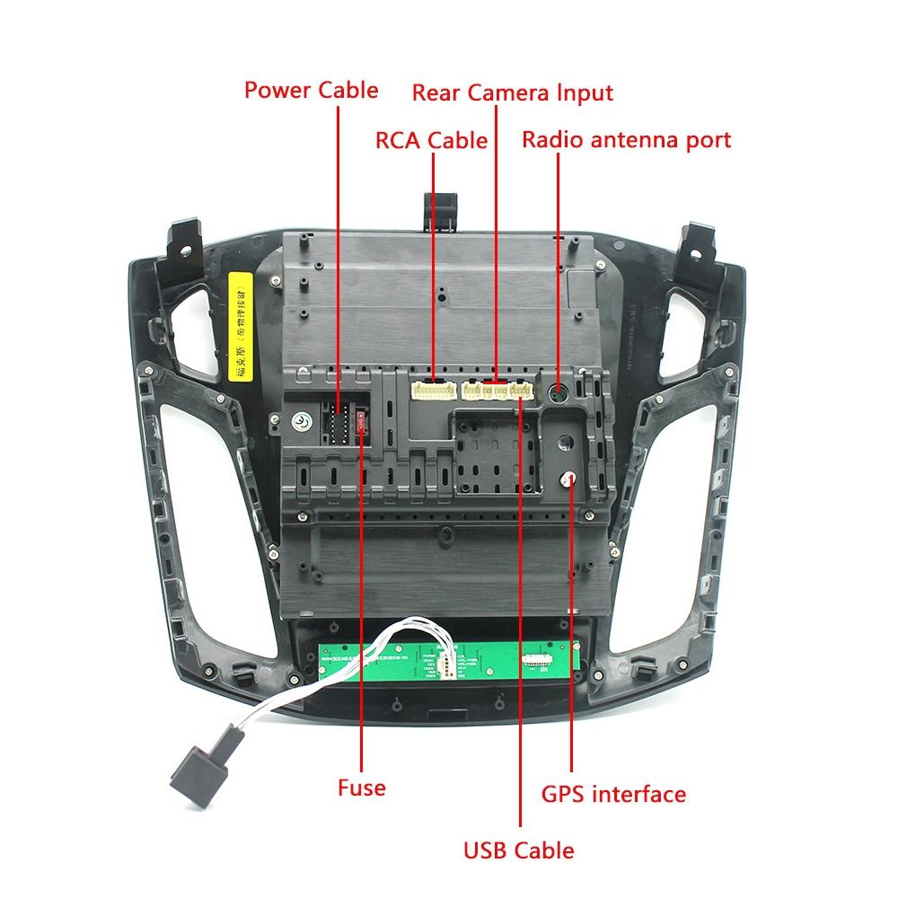9.7 Inch Android Car Integrated Machine For Ford Focus - Standard 2 + 64G
