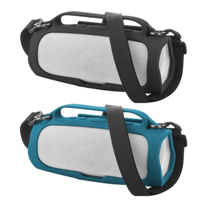 Shockproof Silicone Cover for Jbl Charge4 Bluetooth Speaker - Ocean Blue