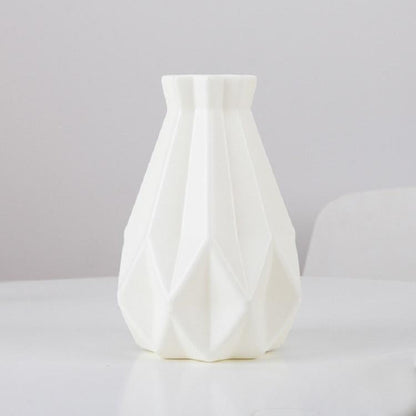 Drop-resistant Vase for Creative Living Room Flower Arrangements - Pink