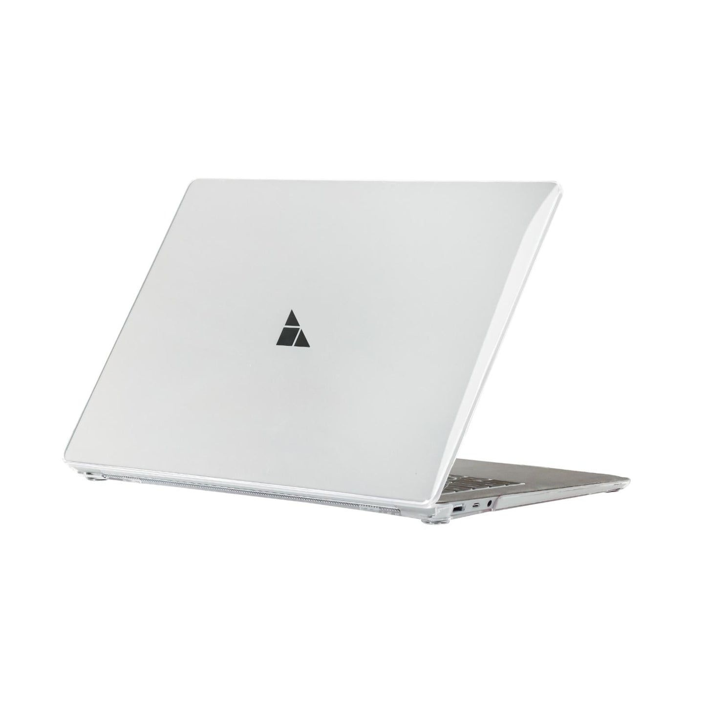 Flannelette Crystal Anti-drop Case for Microsoft Surface Laptop 13.5 Inch - Transparent