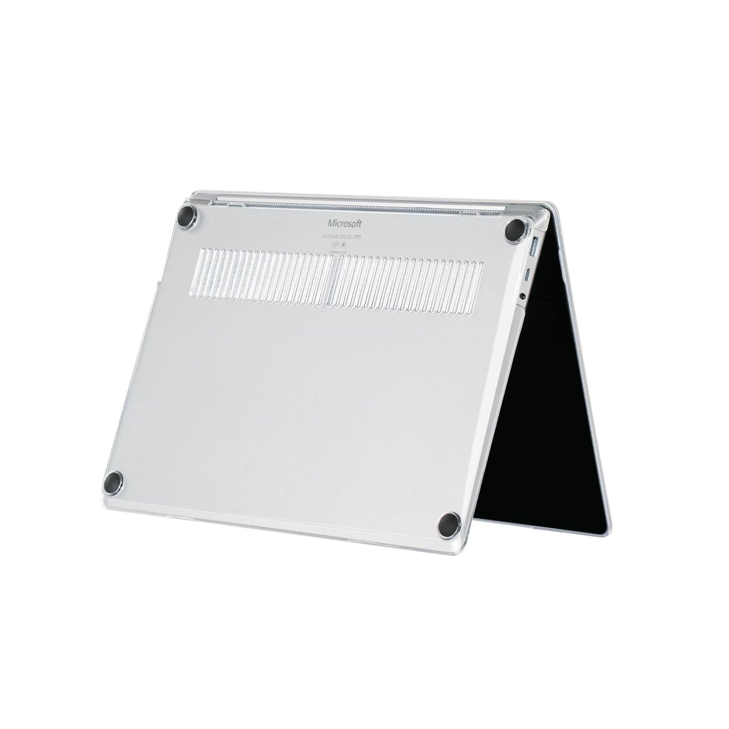 Flannelette Crystal Anti-drop Case for Microsoft Surface Laptop 13.5 Inch - Transparent