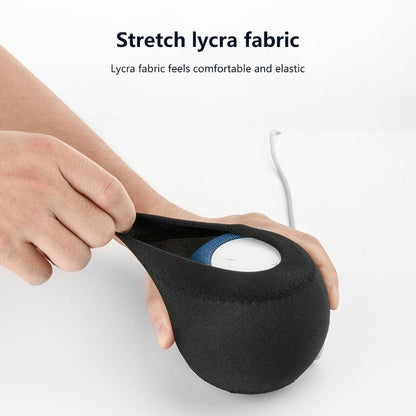 Protective Cloth Cover for Homepod Mini Speaker - Set of 2 - Black