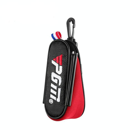 Lightweight Magnetic Golf Ball Bag - Black - Tbd0602823701B