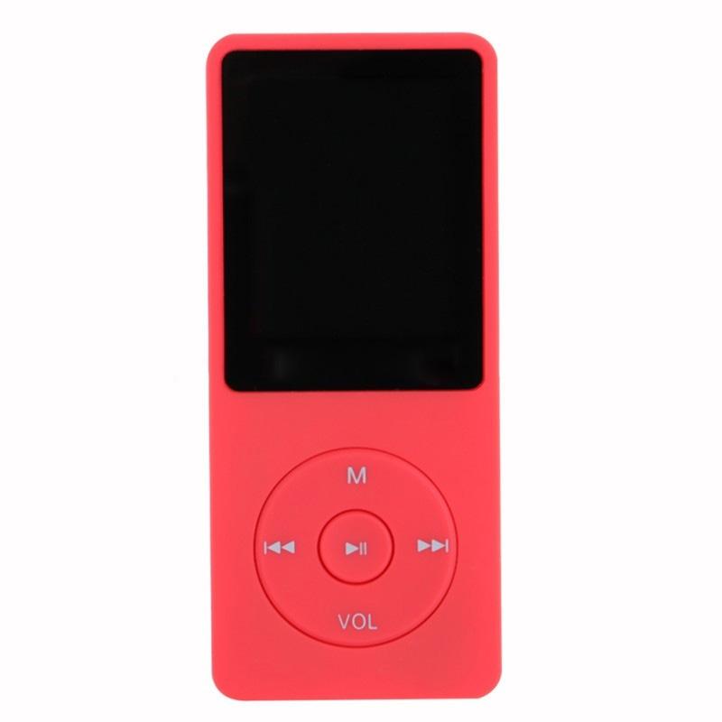 Portable Lcd Fm Radio Mp3 Mp4 Player 4Gb Memory Black - White 4Gb