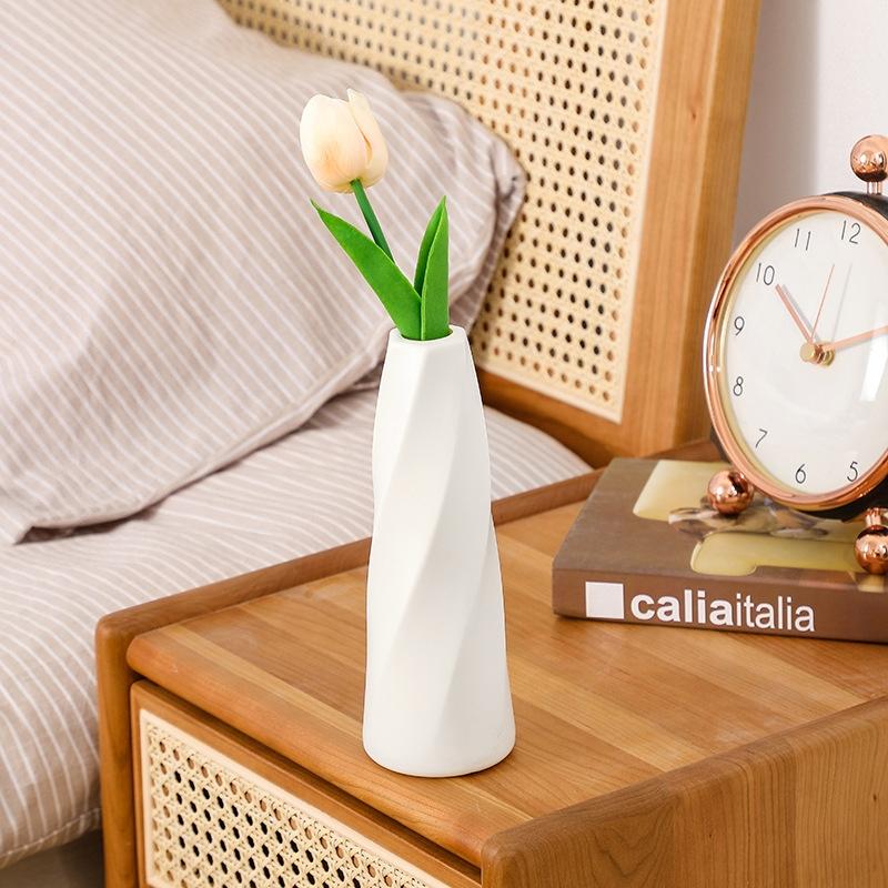 Minimalist Living Room Dried Flower Vase Decor - Sea Blue