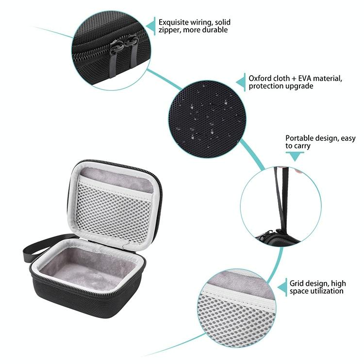 Travel Case for Jbl Go / Go 2 - Black / Red