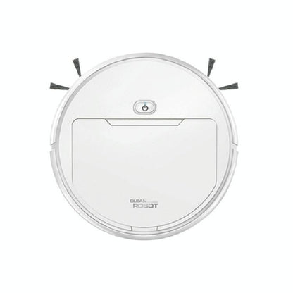 3-in-1 Smart Vacuum Cleaner Robot - Rechargeable Multifunctional Dry / Wet - White