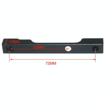 Upgraded 3-in-1 Scooter Brake & Seat Set for Xiaomi M365 Pro - Red Brake + Black Adapter