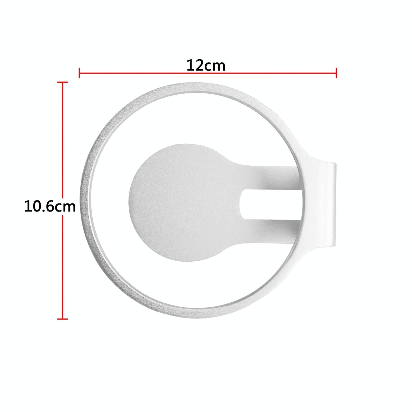 Aluminum Wall Mount for Apple Homepod Mini Speaker - Silver