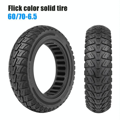 Ninebot Max G30 Electric Scooter - 10x2.5 Solid Tire in Flick Colour - Red